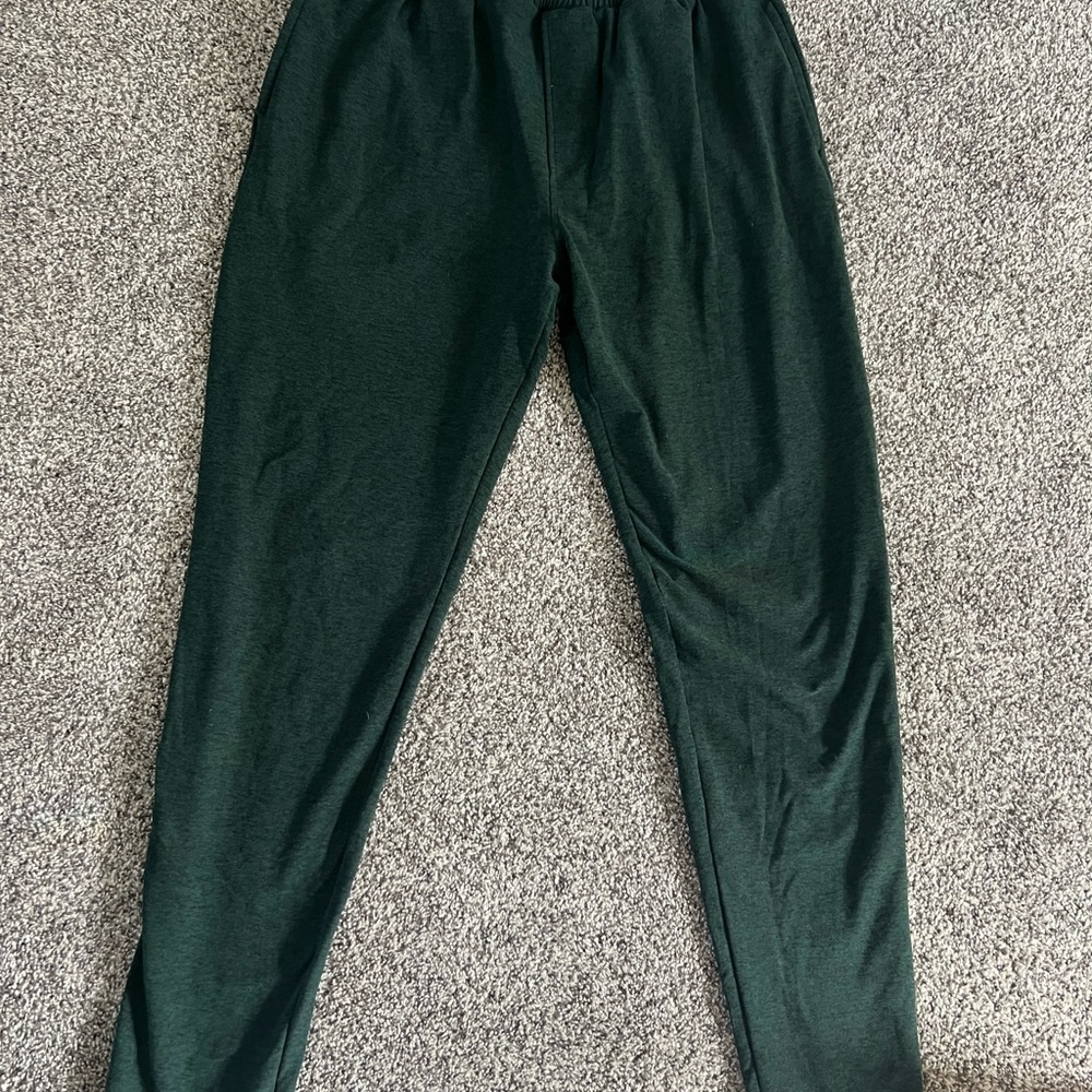 Beyond Yoga Dark Green Joggers
